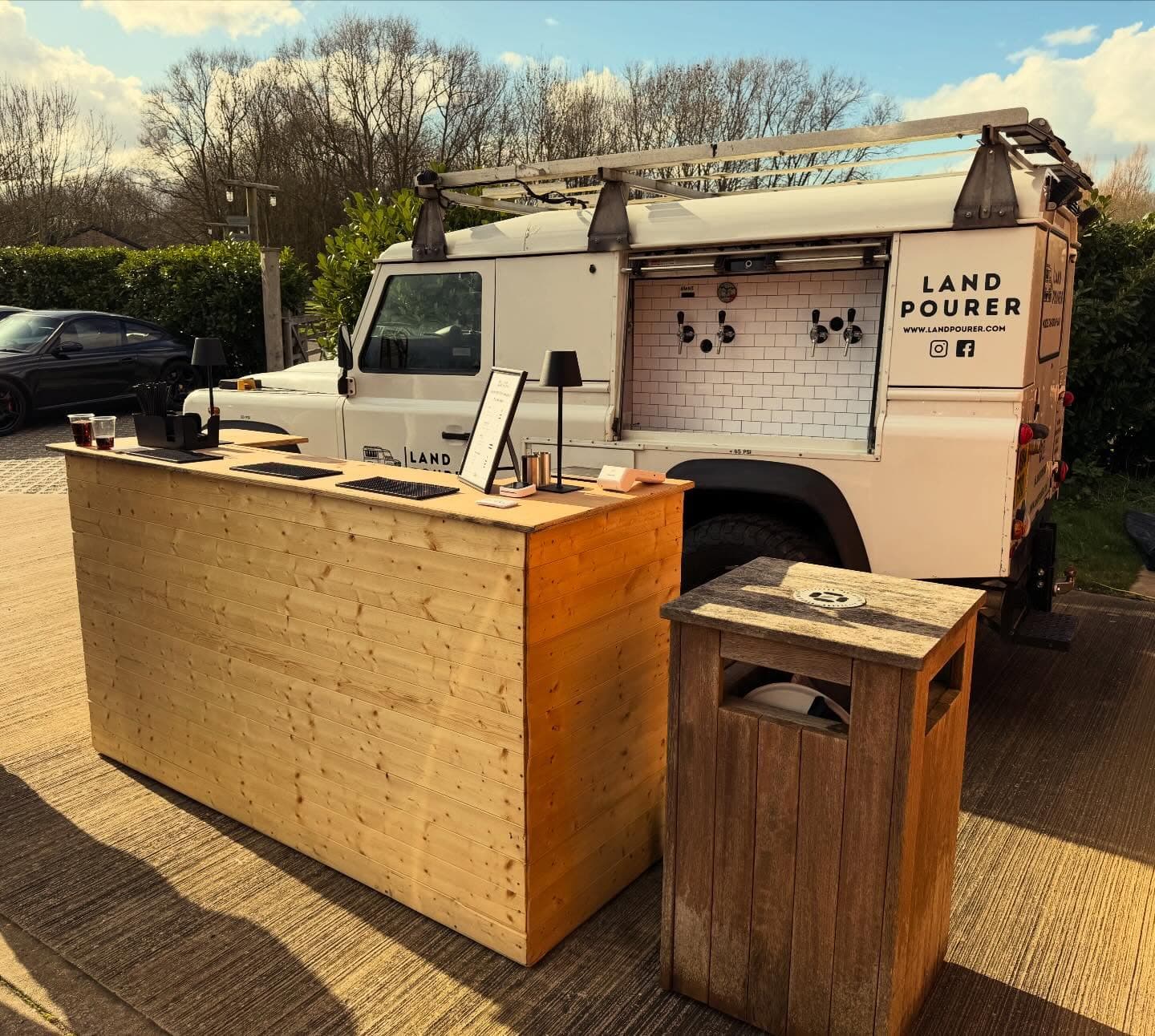 The Land Pourer mobile bar